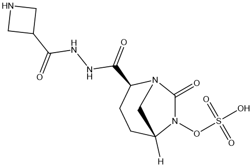 FPI-1602,(2S,5R)-2-(2-(azetidine-3-carbonyl)hydrazine-1-carbonyl)-7-oxo-1,6-diazabicyclo[3.2.1]octan-6-yl hydrogen sulfate