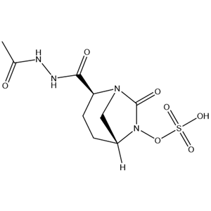 FPI-1523,(2S,5R)-2-(2-acetylhydrazine-1-carbonyl)-7-oxo-1,6-diazabicyclo[3.2.1]octan-6-yl hydrogen sulfate