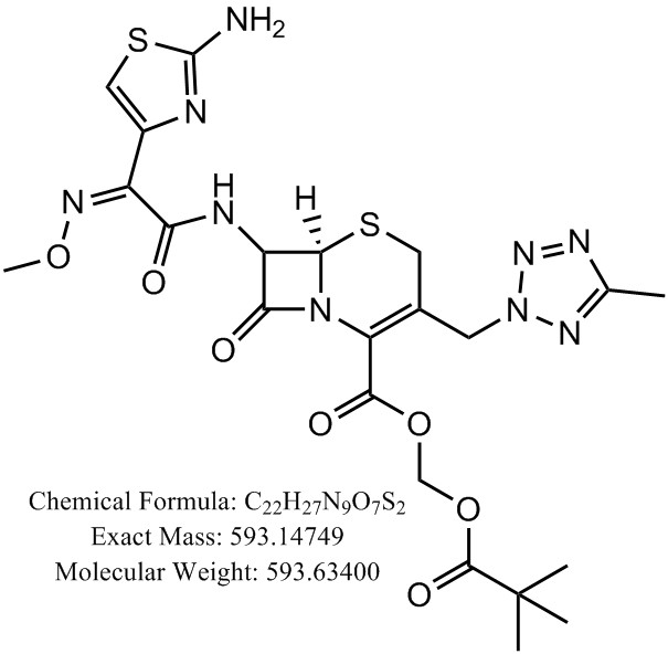头孢特仑新戊酯(头孢特仑酯,头孢特仑匹酯）,Cefteram Pivoxil