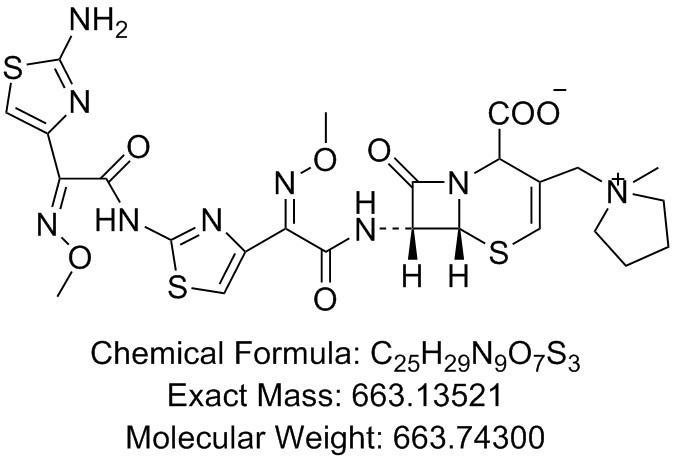 頭孢吡肟雜質(zhì)B(EP)雙鍵位移,Cefepime Impurity B Double-Bond Shift