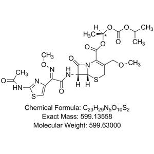 头孢泊肟酯反式杂质G,Cefpodoxime Proxetil Trans-Impurity G[(E)-Cefpodoxime Proxetil Impurity G]
