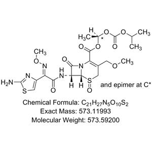 头孢泊肟酯反式氧化杂质,Cefpodoxime Proxetil Trans-Oxide Impurity(Cefpodoxime Proxetil Impurity K)