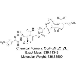 头孢泊肟酸聚合物1,Cefpodoxime Dimer 1