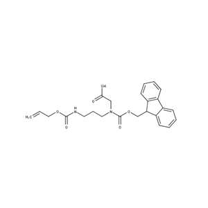2-({[(9H-fluoren-9-yl)methoxy]carbonyl}(3-{[(prop-2-en-1-yloxy)carbonyl]amino}propyl)amino)acetic acid