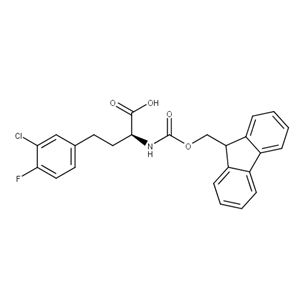 (2S)-4-(3-chloro-4-fluorophenyl)-2-({[(9H-fluoren-9-yl)methoxy]carbonyl}amino)butanoic acid