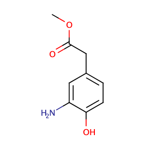 3-氨基-4-羟基-苯乙酸甲酯,Methyl 2-(3-amino-4-hydroxyphenyl)acetate