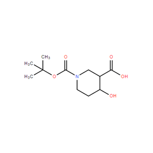 1-(叔丁氧基羰基)-4-羟基哌啶-3-甲酸