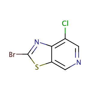 2-溴-7-氯噻唑并[5,4-c]吡啶