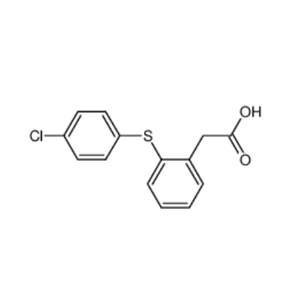 2(4-氯苯硫基)苯乙酸,2-(2-((4-chlorophenyl)thio)phenyl)aceticacid
