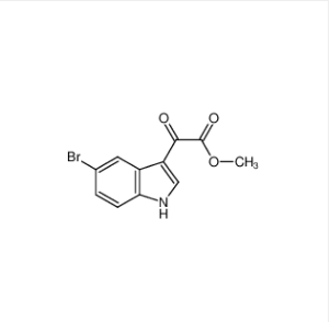 5-溴-3-吲哚乙醛酸甲酯,METHYL (5-BROMO-1H-INDOL-3-YL)(OXO)ACETATE