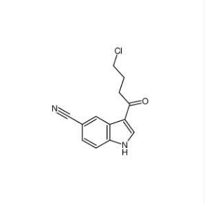 3-(4-氯-1-氧代丁基)-1H-吲哚-5-甲腈,3-(4-chlorobutanoyl)-1H-indole-5-carbonitrile