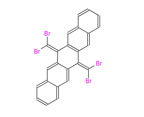 6,13-bis(dibromomethylene)-6,13-dihydropentacene,6,13-bis(dibromomethylene)-6,13-dihydropentacene