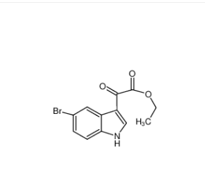 5-溴-3-吲哚乙醛酸乙酯,ETHYL 2-(5-BROMO-1H-INDOL-3-YL)-2-OXOACETATE