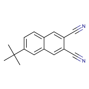 6-叔丁基-2,3-二氰基萘,6-TERT-BUTYL-2,3-NAPHTHALENEDICARBONITRILE