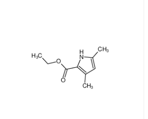 3,5-二甲基-1H-吡咯-2-甲酸乙酯,Ethyl 3,5-dimethyl-1H-pyrrole-2-carboxylate