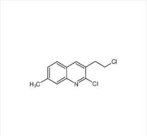 2-氯-3-(2-氯乙基)-7-甲基喹啉,2-Chloro-3-(2-chloroethyl)-7-methylquinoline