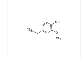 3-甲氧基-4-羟基苯乙腈,4-HYDROXY-3-METHOXYPHENYLACETONITRILE