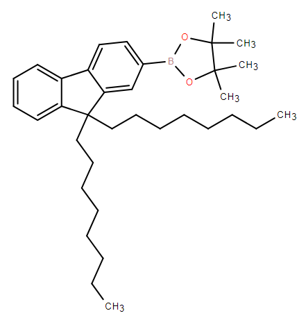 9,9-双-N-辛基芴-2-硼酸嚬哪醇酯,9,9-Di-n-octylfluorene-2-boronic acid pinacol ester