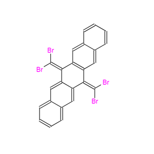 6,13-bis(dibromomethylene)-6,13-dihydropentacene,6,13-bis(dibromomethylene)-6,13-dihydropentacene