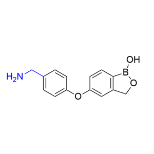 克立硼羅雜質(zhì)06,5-(4-(aminomethyl)phenoxy)benzo[c][1,2]oxaborol-1(3H)-ol