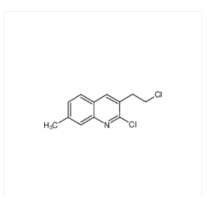 2-氯-3-(2-氯乙基)-7-甲基喹啉