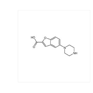 5-(1-哌嗪基)苯并呋喃-2-羧酸