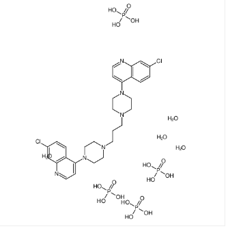 4,4'-(1,3-丙烷双-4,1-哌嗪基)双(7-氯喹啉)磷酸盐水合物,4,4'-(1,3-Propanediyldi-4,1-piperazinediyl)bis(7-chloroquinoline) phosphate hydrate