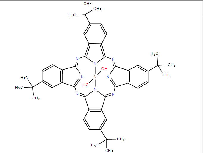 二氫氧化硅2,9,16,23-四叔丁基-29H,31H-酞菁