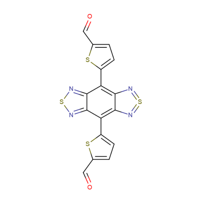 4,8-二(5-醛基噻吩-2-基)苯并[1,2-c:4,5-c']双([1,2,5]噻二唑),4,8-di(5-carbaldehydethiophene-2-yl)benzo[1,2-c:4,5-c']bis[1,2,5]thiadiazole