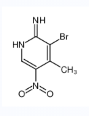 :3-溴-4-甲基-5-硝基吡啶-2-胺,2-AMINO-3-BROMO-4-METHYL-5-NITROPYRIDINE