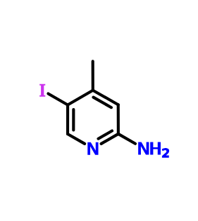 2-氨基-5-碘-4-甲基吡啶,5-IODO-4-METHYL-PYRIDIN-2-YLAMINE