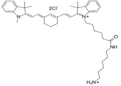 近红外染料Cy7 NH2,Cyanine7 amine,Cy7 NH2