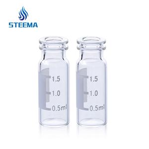 2mL透明玻璃标准卡口进样瓶(仅瓶体）带刻度瓶口直径11mm