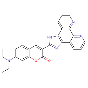 2-[7-(diethylamino)-2-oxo-2H-chromen-3-yl]-1H-imidazo[4,5-f] [1,10]phenanthroline