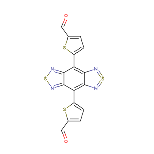 4,8-二(5-醛基噻吩-2-基)苯并[1,2-c:4,5-c']双([1,2,5]噻二唑)
