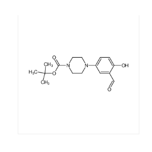 4-(3-甲酰基-4-羟基苯基)哌嗪-1-羧酸叔丁酯,4-(3-FORMYL-4-HYDROXYPHENYL)PIPERAZINE-1-CARBOXYLIC ACID TERT-BUTYL ESTER