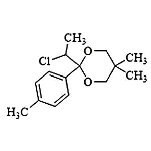 2-氯乙基-2-对甲苯基-5,5-二甲基-1,3-二氧六环 LOX1045
