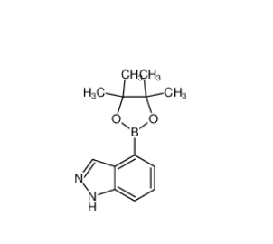 4-(4,4,5,5-四甲基-1,3,2-二氧杂硼烷-2-基)-1H-吲唑,4-(4,4,5,5-TETRAMETHYL-[1,3,2]DIOXABOROLAN-2-YL)-1H-INDAZOLE