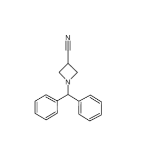 1-二苯甲基-3-氰基氮杂环丁烷,1-Benzhydrylazetane-3-carbonitrile