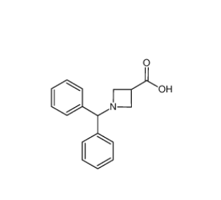 1-二苯甲基氮杂环丁烷-3-甲酸,1-Benzhydrylazetidine-3-carboxylic acid