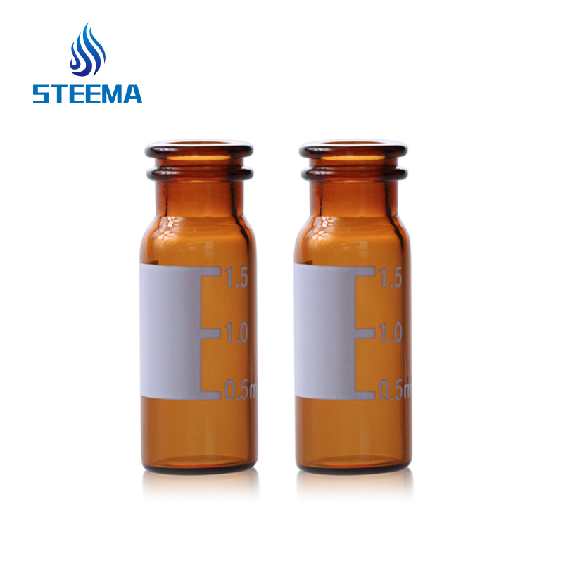 2mL棕色玻璃标准卡口进样瓶(仅瓶体）带刻度瓶口直径11mm
