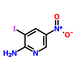 2-氨基-3-碘-5-硝基吡啶,2-AMINO-3-IODO-5-NITROPYRIDINE