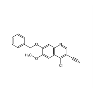4-氯-6-甲氧基-7-(苯基甲氧基)-3-喹啉甲腈,7-(benzyloxy)-4-chloro-6-Methoxyquinoline-3-carbonitrile