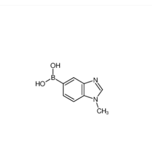 B-(1-甲基-1H-苯并咪唑-5-基)硼酸