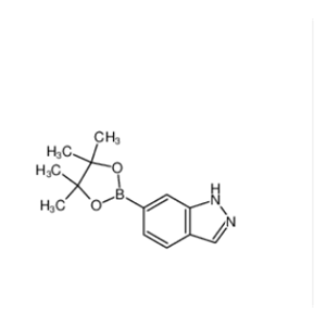 1H-吲唑-6-硼酸频哪醇酯,6-(4,4,5,5-Tetramethyl-1,3,2-dioxaborolan-2-yl)-1H-indazole