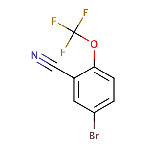 2-三氟甲氧基-5-溴苯腈,5-bromo-2-(trifluoromethoxyl)benzonitrile