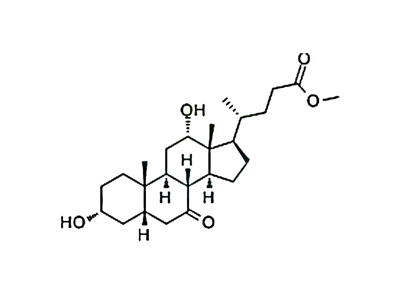 3α，12α-二羥基，7酮基-5β-膽烷酸甲酯,Methyl-7-Keto-3a,12a-Dihydroxy-5b-Cholanoate