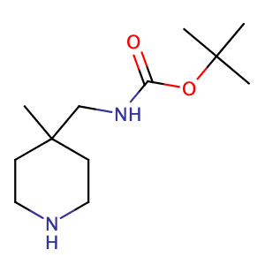 N-[(4-甲基哌啶-4-基)甲基]氨基甲酸叔丁酯,tert-Butyl N-[(4-methylpiperidin-4-yl)methyl]carbamate