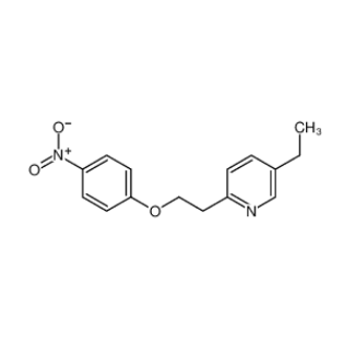 4-[2-(5-乙基-2-吡啶基)乙氧基]硝基苯,4-(2-(5-Ethyl-2-pyridyl)ethoxy)nitrobenzene