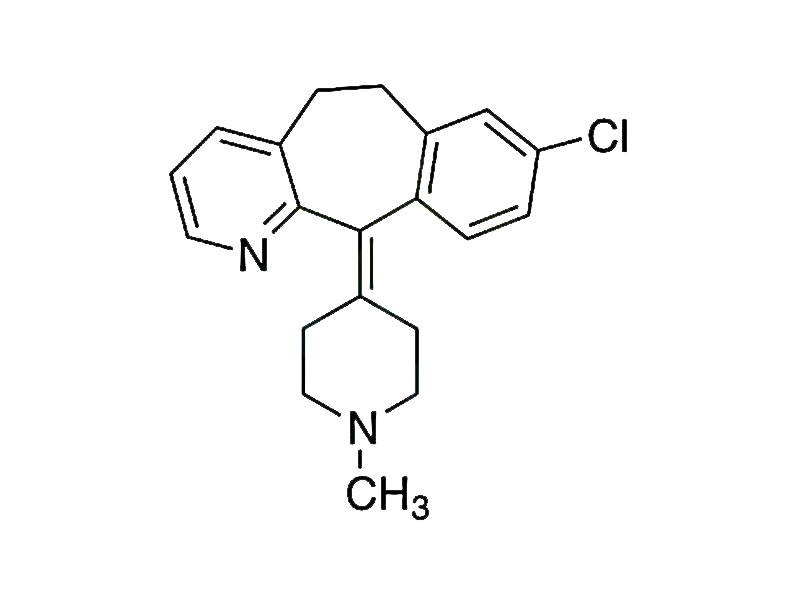 N-甲基氯雷他定,8-Chloro-6,11-dihydro-11-(1-methyl-4-piperidinylidene)-5H-benzo[5,6]cyclohepta[1,2-b] pyridine